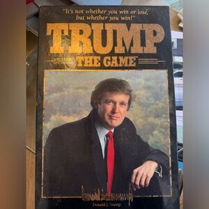 Vintage unused trump game
